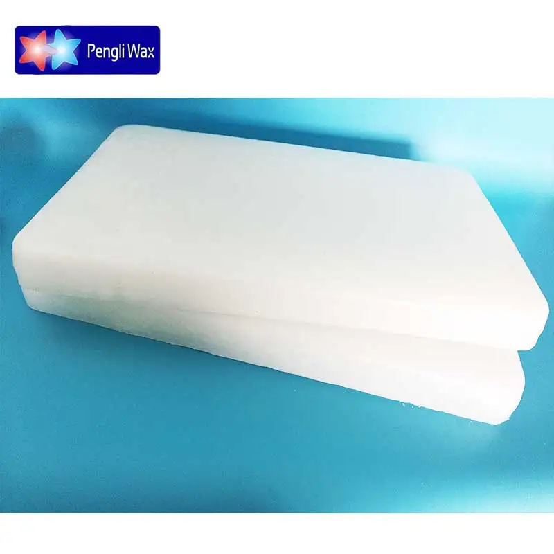 High quality Industrial-grade pure white paraffin wax solid 52/54/56/58/60/64