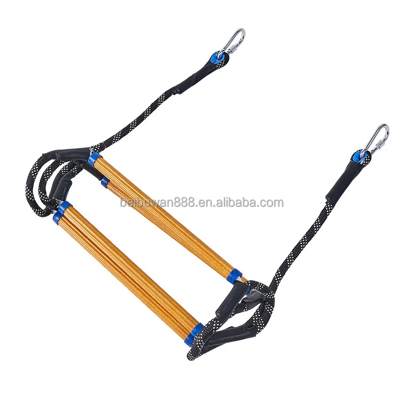 Emergency Fire Escape Ladder Safety Rope Ladder Marine Boat Climbing Rope
