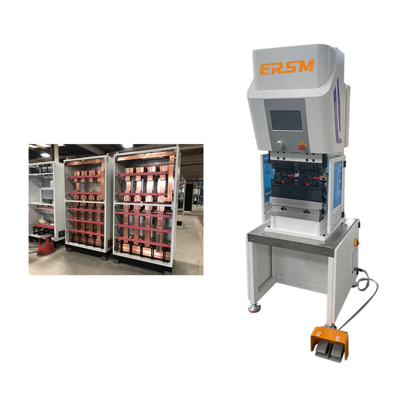 High Precision 6Ton 400mm Bending Length 2-3 axis Single Servo Motor Mini Electric Press Brake