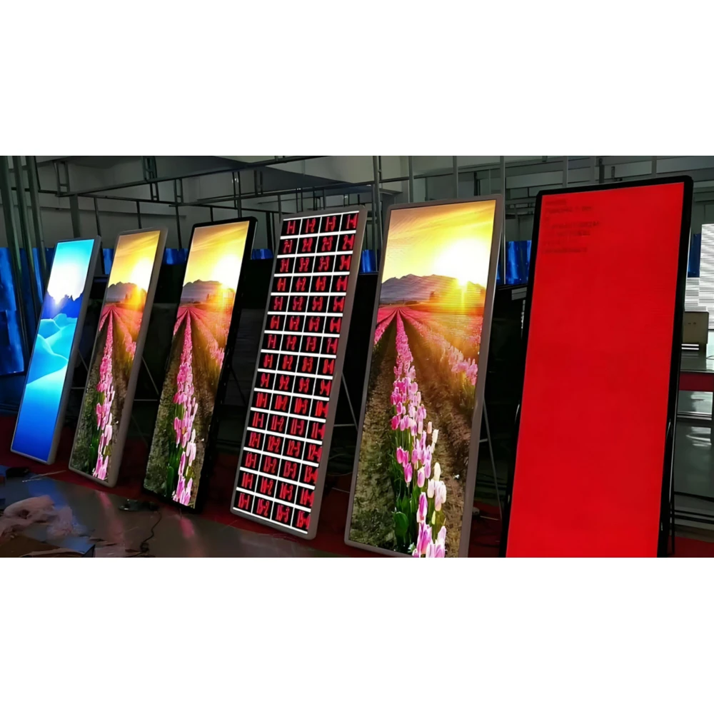 Factory Hot Sale Wholesale Indoor Advertising Publishing Window Banner Video Wall Panel LED Display Poster Screen