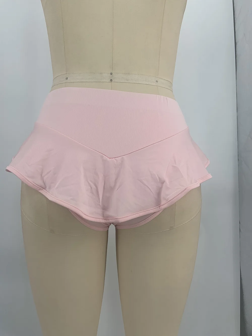 2022 Summer Hot Sale Girls Performance Stage Outfits Plus Size Lotus Leaf Edge Dance Wear Woman Shorts Pole Dance Shorts