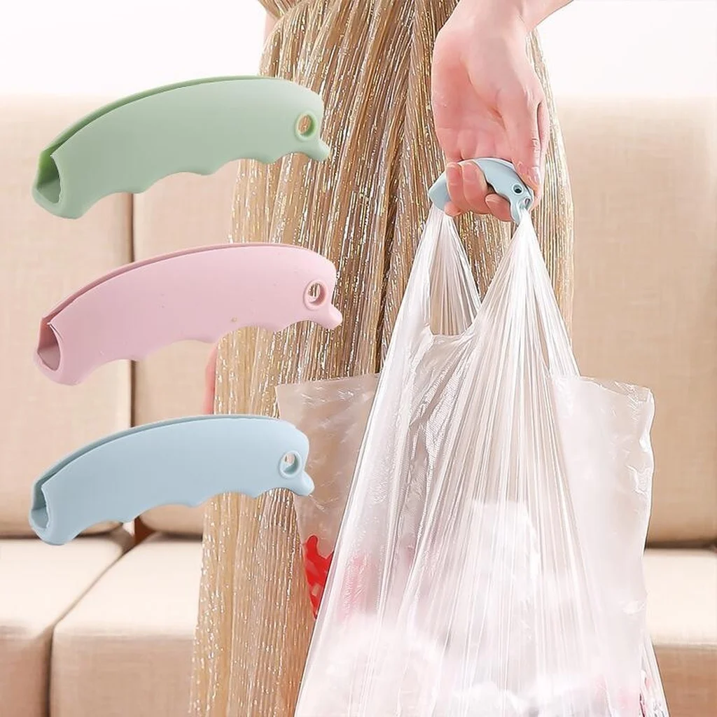 Economical Custom Design Popular Product Effort-saving Shopping Bag Vegetable Silicone Dish Lifter