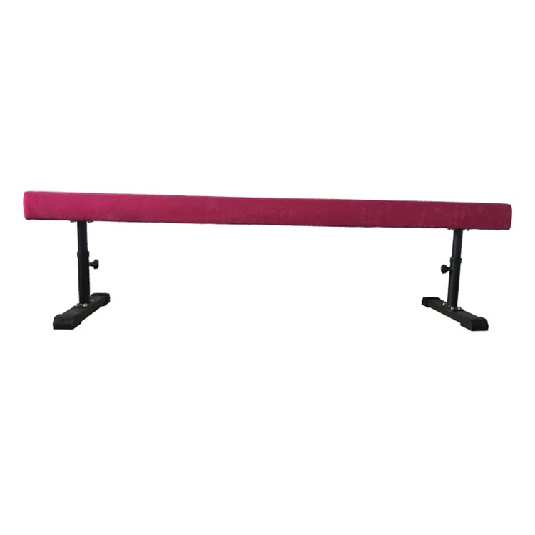 High Quality Factory Price Wood/iron Customize Color Gym Fitness Balance Beam For Bodybuilding Fitness