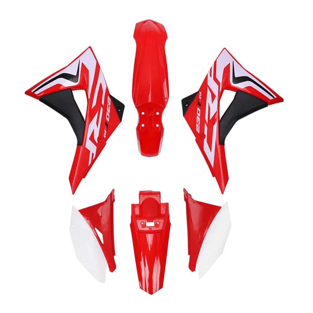  JFG 2021 Горячие CRF230F мотоциклетные универсальные детали пластиковые комплекты корпуса и рамы пластиковый защитный