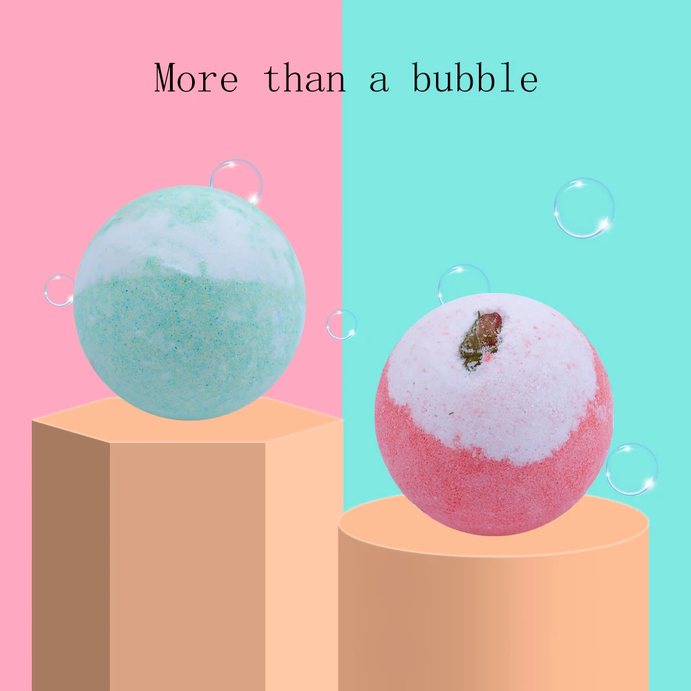  OEM Ванна Fizzies Bubble Fizzy уход за кожей эфирное масло Bathbombs спа для тела Омоложение кожи натуральные банные бомбы подарочный набор женщин