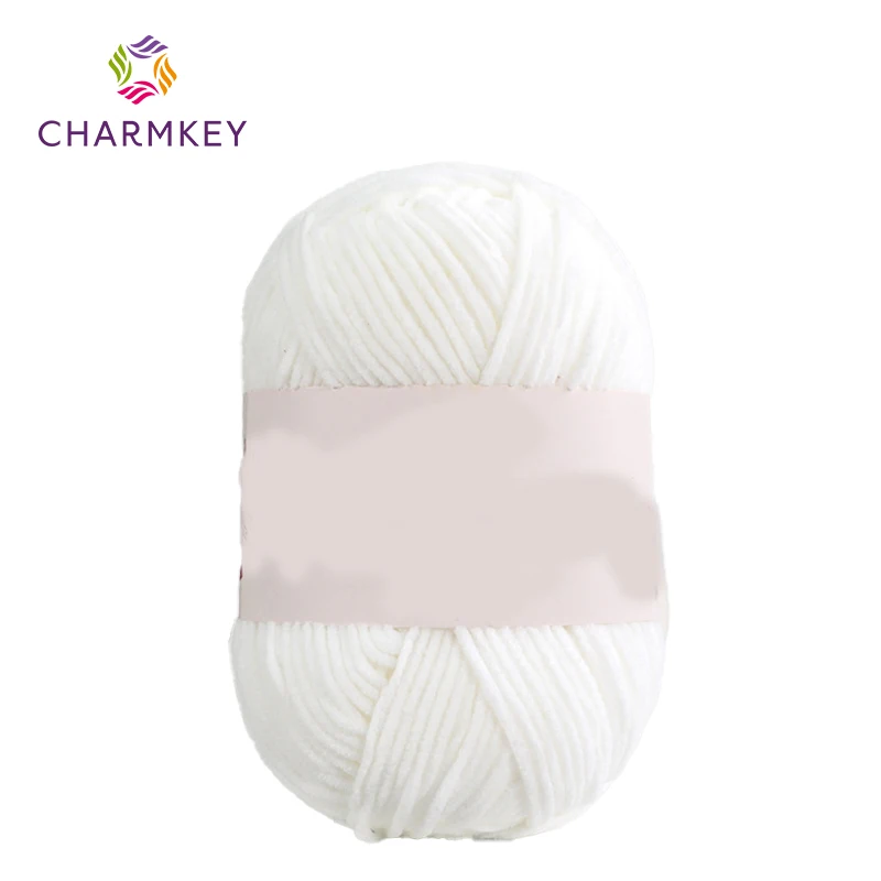 Chenille Yarn for Blankets Soft Thick Fluffy Plush DIY Crocheting