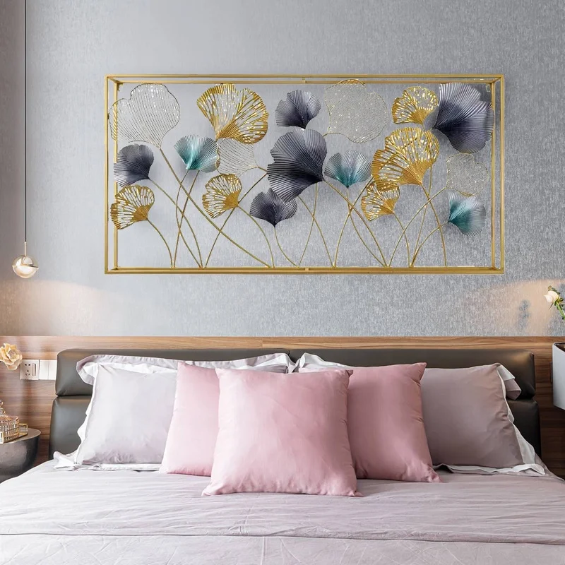 Large Handmade Ginkgo Leaf Design Decorative Wall Hanging Home Decor Art and Craft