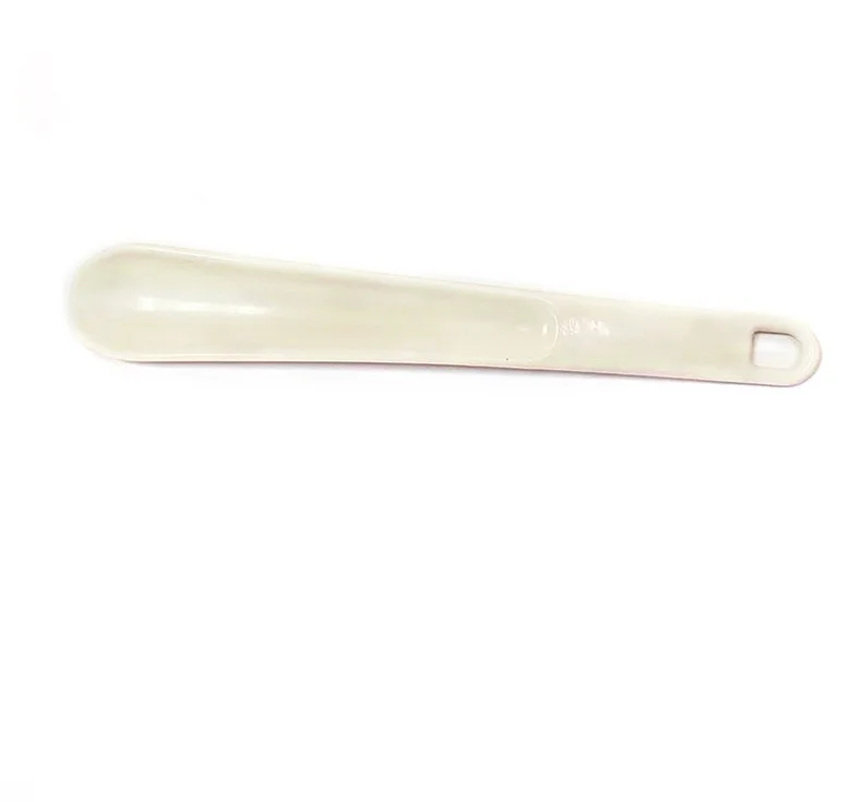 Custom LOGO 25 CM Plastic Shoe Horn Lazy Short Shoe Spoons Mini Plastic Small Shoehorn Shoe Puller