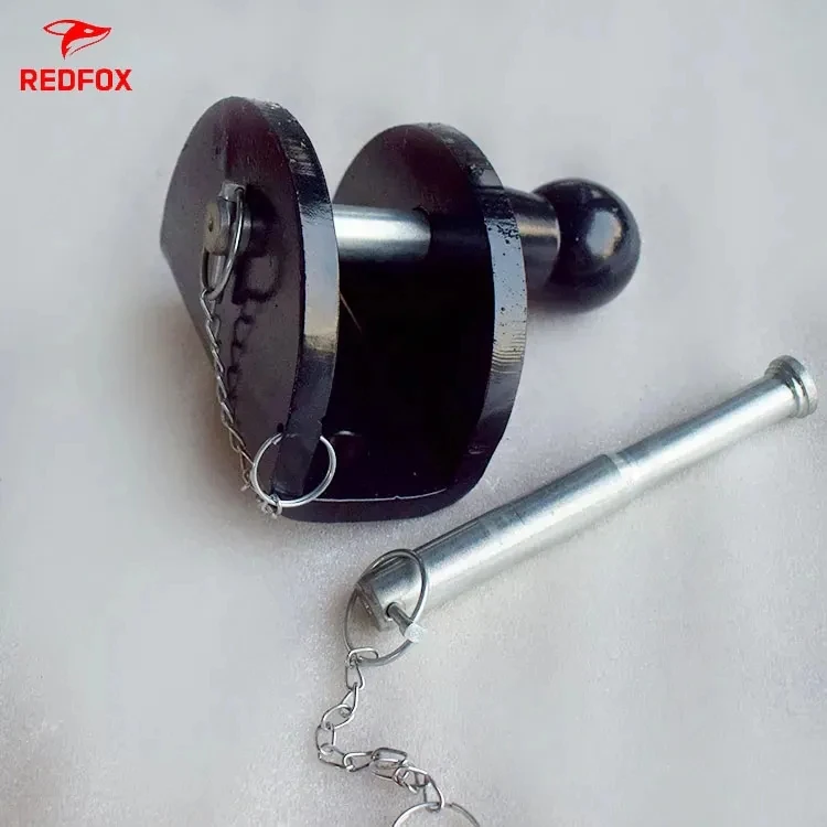 Заводская поставка 50 мм Европейский штифт буксировочный шар с ISO стандартным черным покрытием 2000kgs Запчасти для прицепа