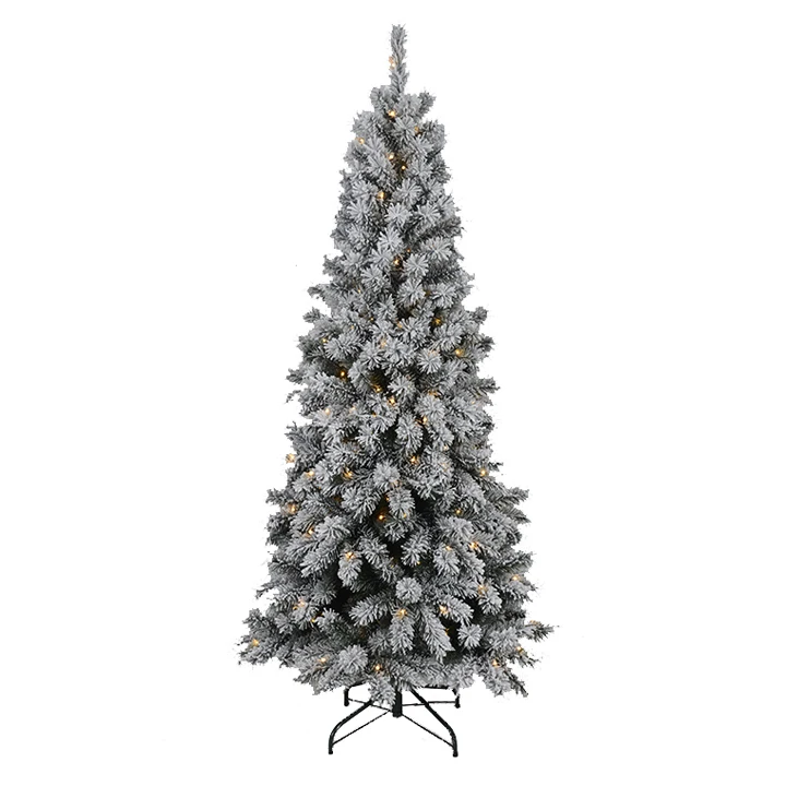 2022 Factory Wholesale Lights Decorated Christmas Pine Needle Tree 150cm Holiday Home Decoration