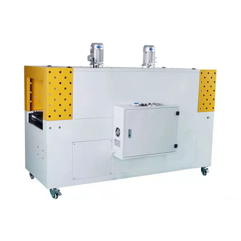 Promotional POF PVC PE film Heat shrink wrapping packing machine tunnel