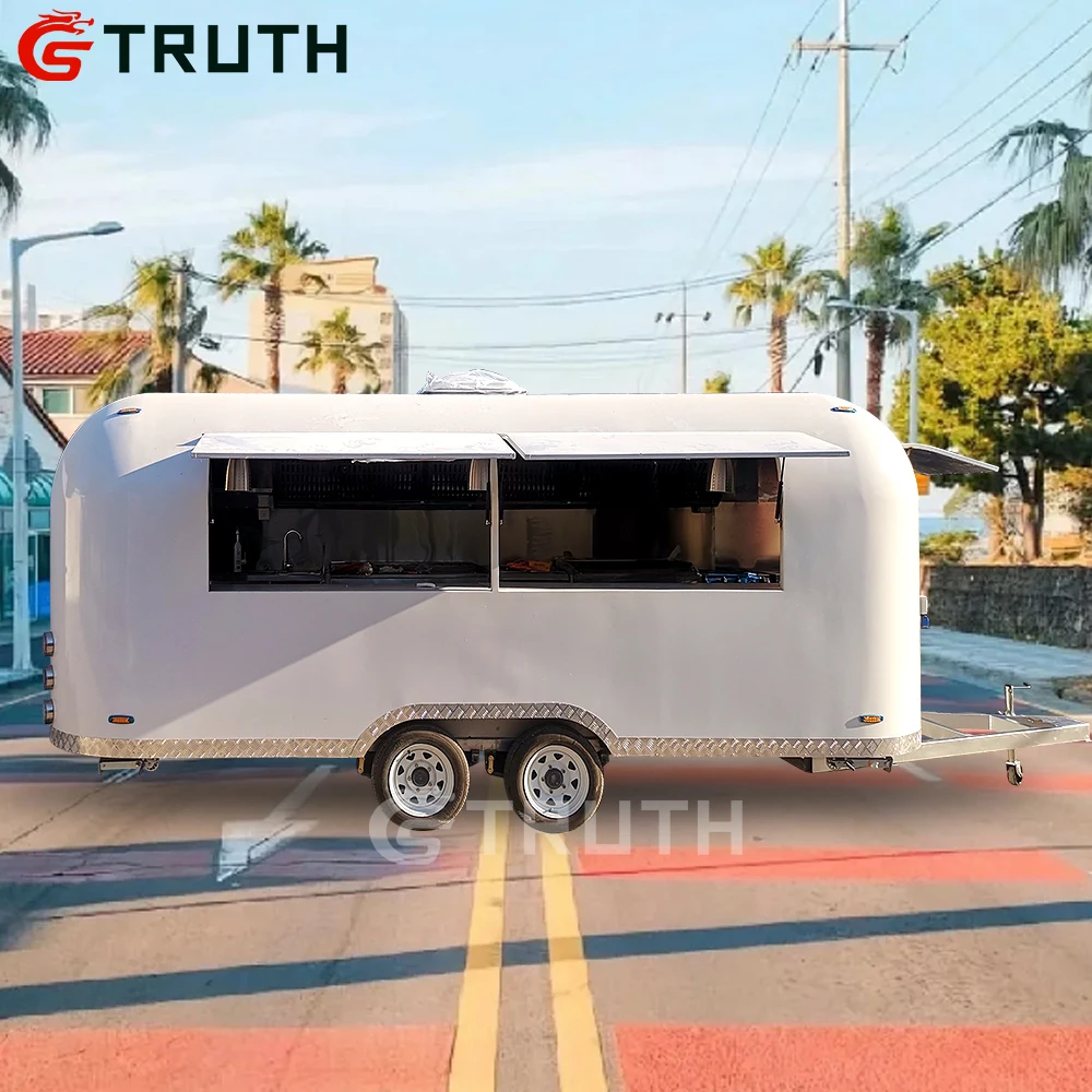 TRUTH ce approved snack mobile food cart burger pizza food truck for ice cream with equipment