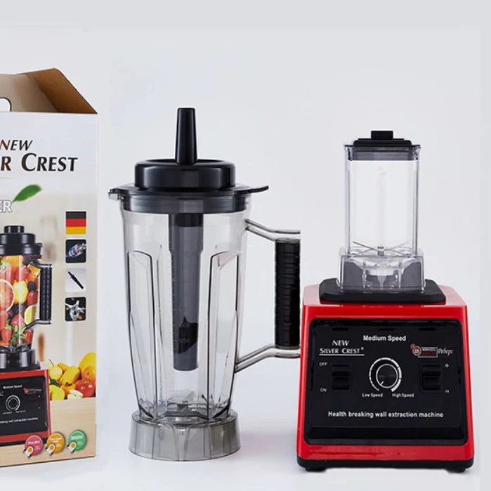2 in 1 8000w kitchen appliances Blender 3L Large Capacity Commercial blender With 650ml Mixer Grinder Silver crest