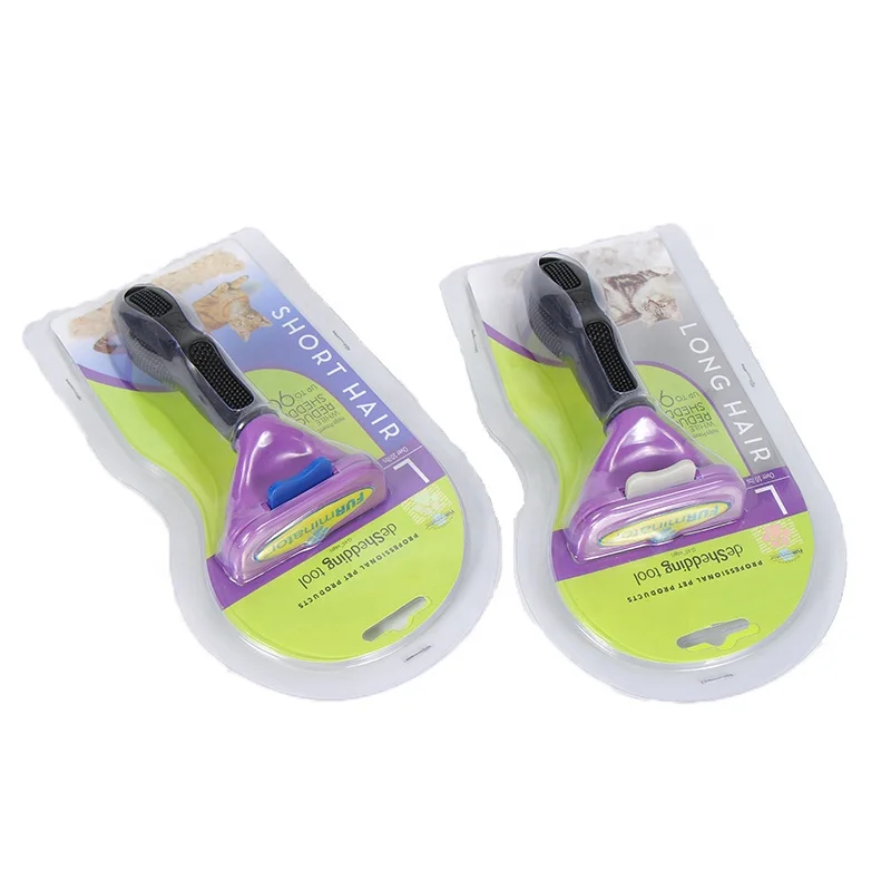 Wholesale Pet Deshedding Removal Hair Comb Grooming Hair Brush Stainless Dog Cat Combs For Pets