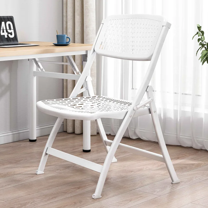 Складной стул в скандинавском стиле для дома и отдыха, спинка, стул для сада, ресепшн, пластиковый обеденный стул в скандинавском стиле