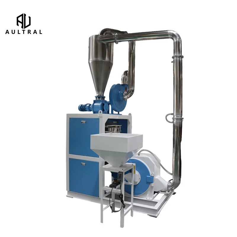 Industrial Plastic Pulverizer  Grinder Machine PP PVC PE Pulverizer Machine Plastic Crusher Machine