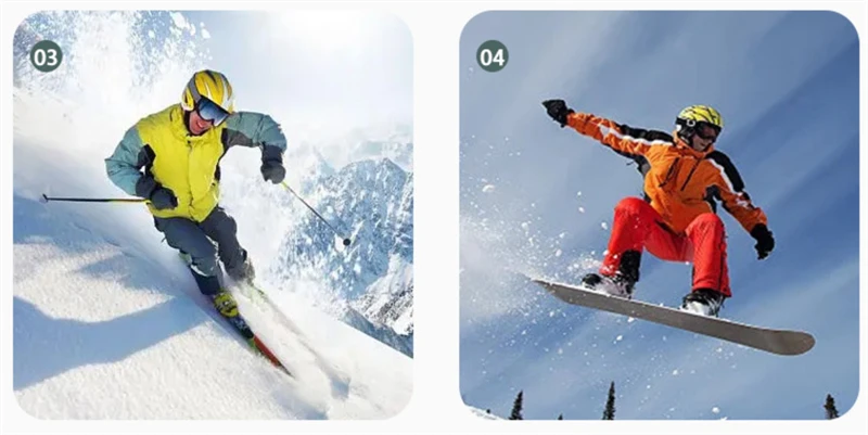 China Supply CE EN1077 certified fashion ski snow snowboard outdoor sports helmet ABS+PC shell snowboarding helmet