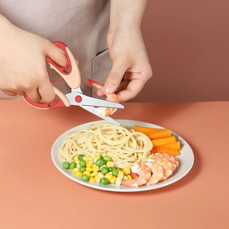 Stainless steelscissors for cutting meat and vegetables, food scissors children scissors