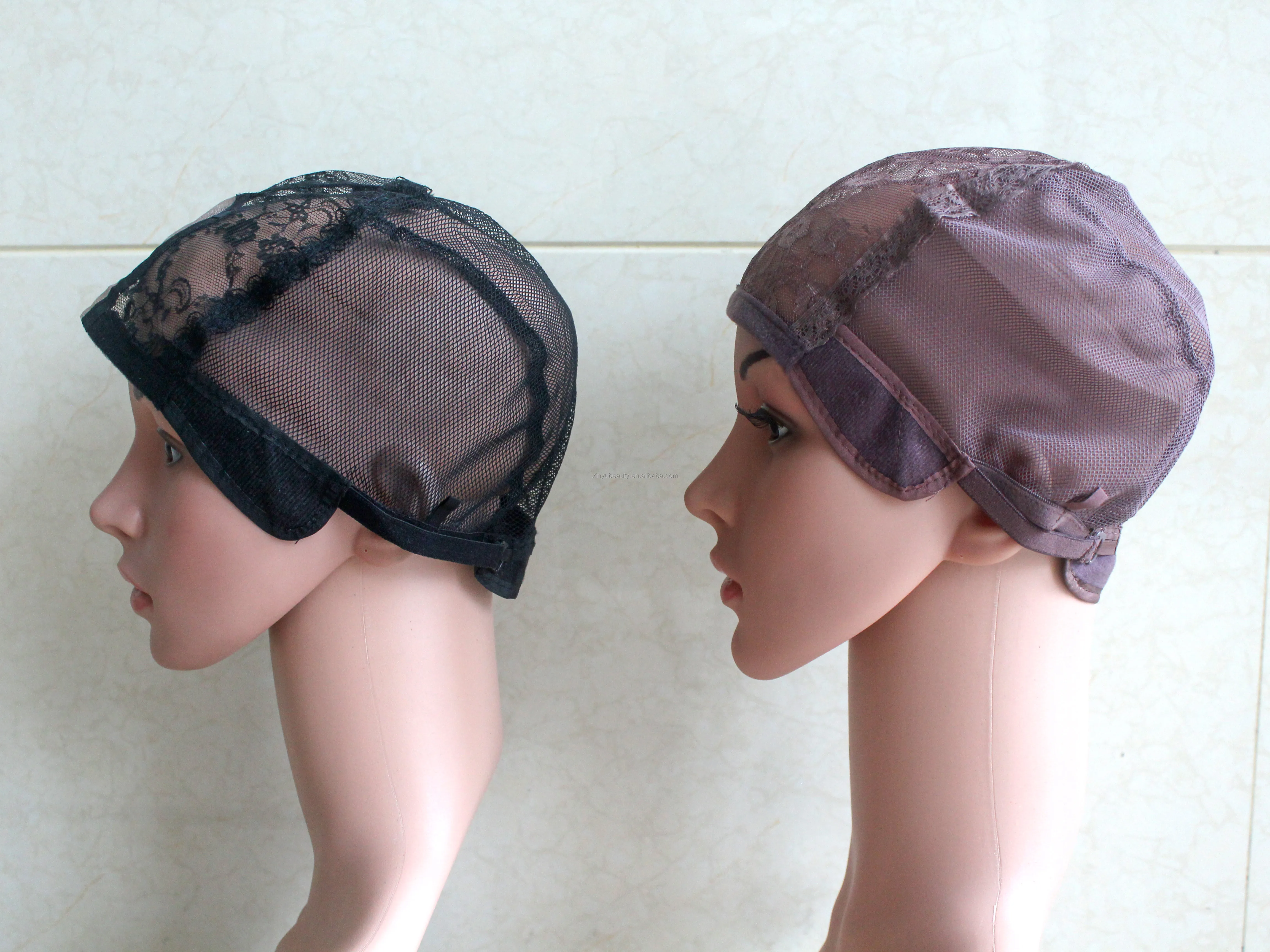 Best Double Monofilament-Wig-Cap Most Similar To Scalp Skin Color Double MONO Wig Net With Adjustable Strap