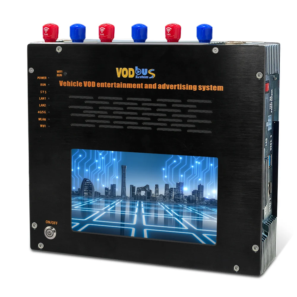 Новый дизайн, автобус, VOD-сервер, мультимедийный плеер для автобуса и автобуса, поддержка 7, 9, 10,1 дюймов, Android 6,1, терминал, автобус, HDD плееры