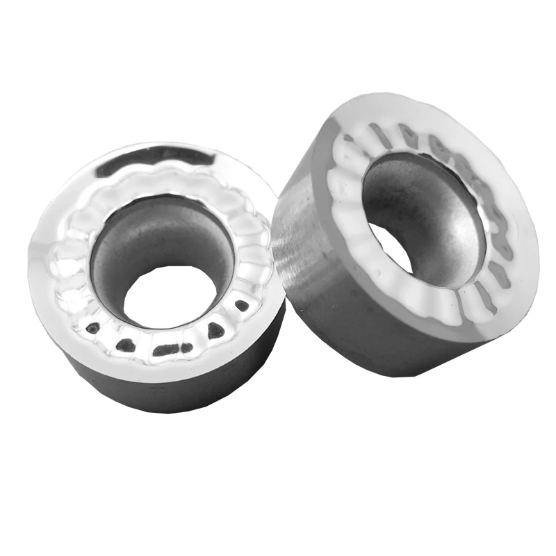 Aluminum silver insert RCGT Carbide Turning inserts for china factory low prices
