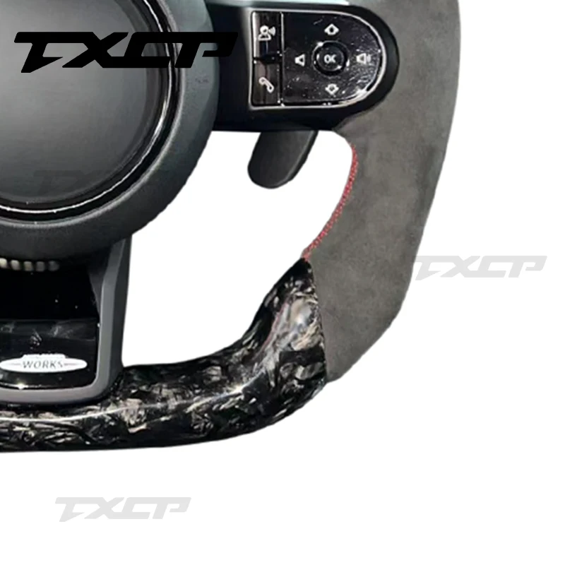 Подходит для BMW Mini Cooper JCW F56 F57 F54 F55 F58 R56 R57 R58 R59 R60 R61 F60 руль из углеродного волокна