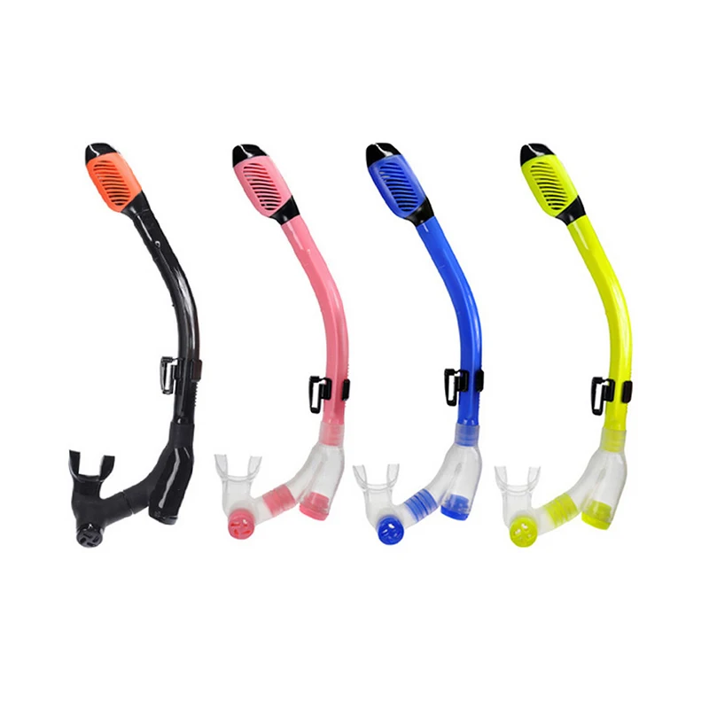 Snorkeling Equipment Swimming Breath Air Tube Dry Top Silicone Mouthpiece Freedive Snorkel
