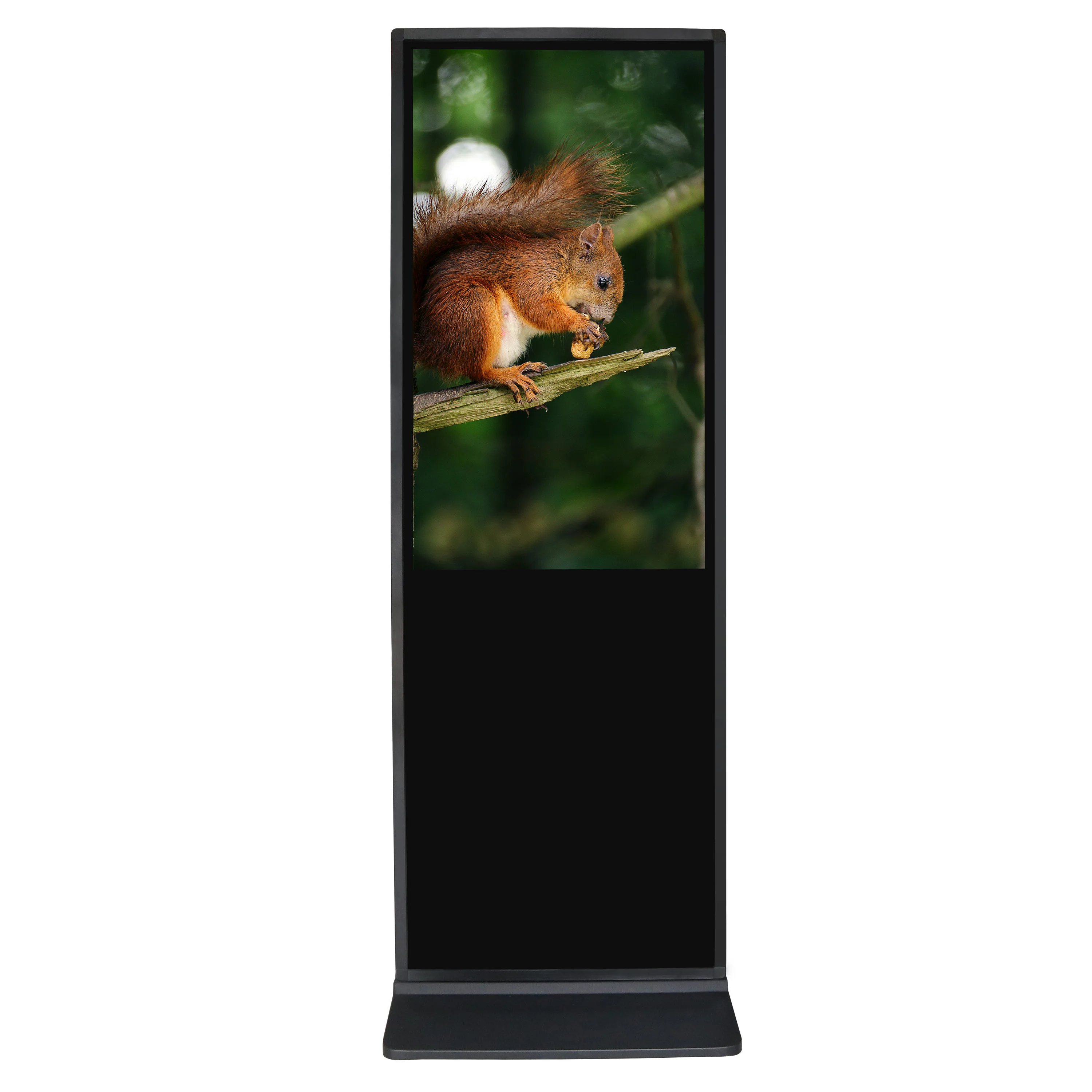 Interactive Kiosk Digital Signage Dual Screen Lcd Touch Display Totem Enhancing User Experience Touch Functionality