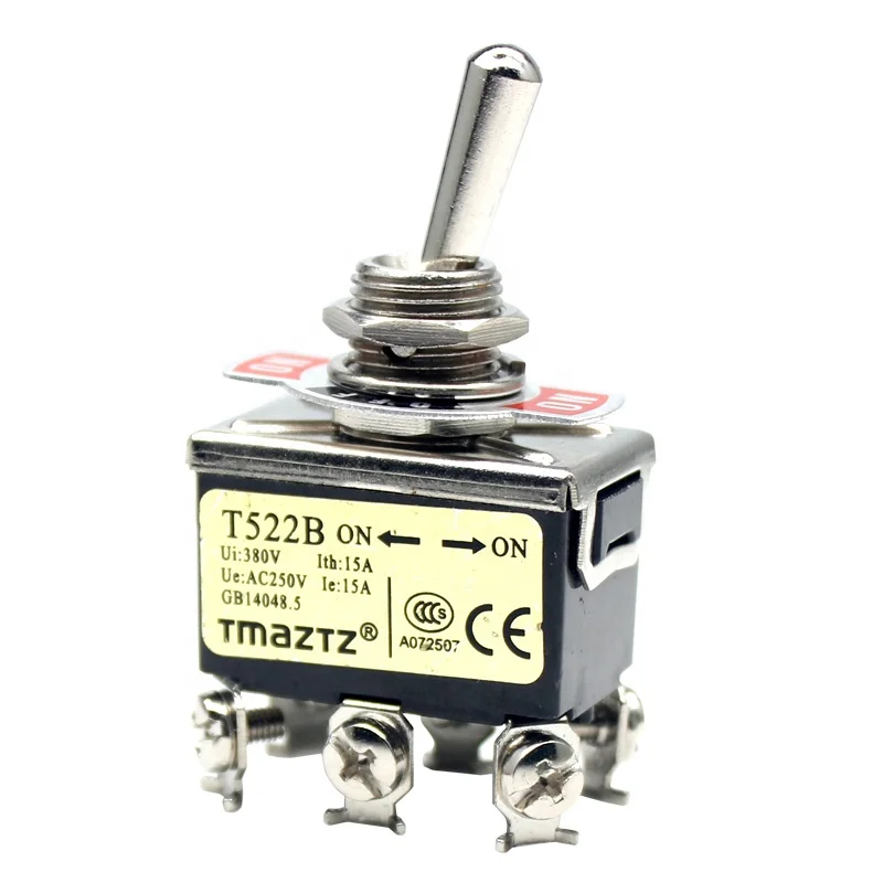 15A 250 dpdt 6 pin-код 3 позиционный переключатель Вкл/Выкл На Мгновенный морской
