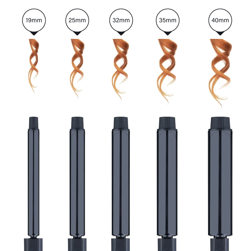 New upgrade long tong hair curling iron professional rotating hair curler led display 450F Waver Iron Crimper
