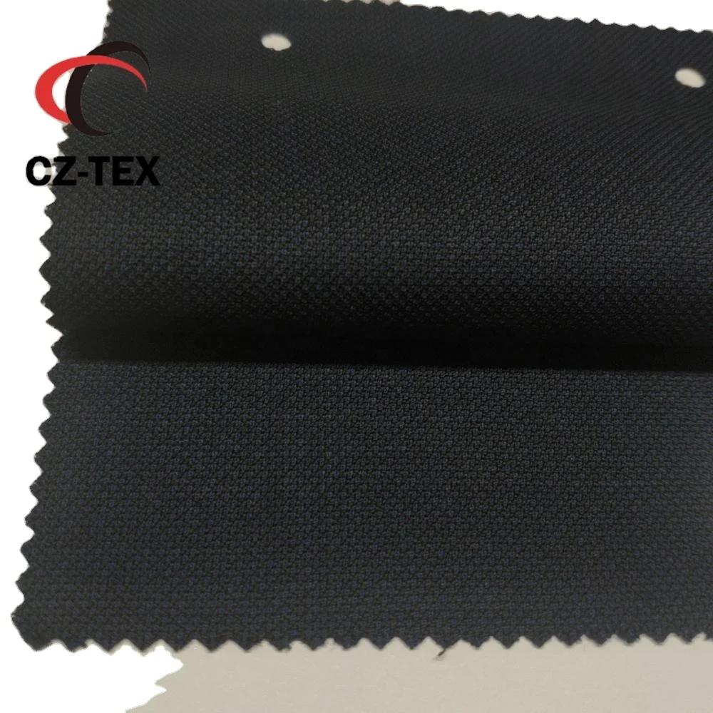 In stock pure wool woven fabric for men suit formal