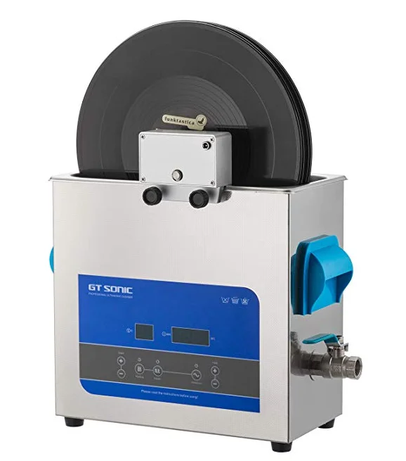 Gt Sonic музыкальные инструменты, ультразвуковая очистка, безопасная Очистка для записи, 6 л, ультразвуковой очиститель виниловых записей