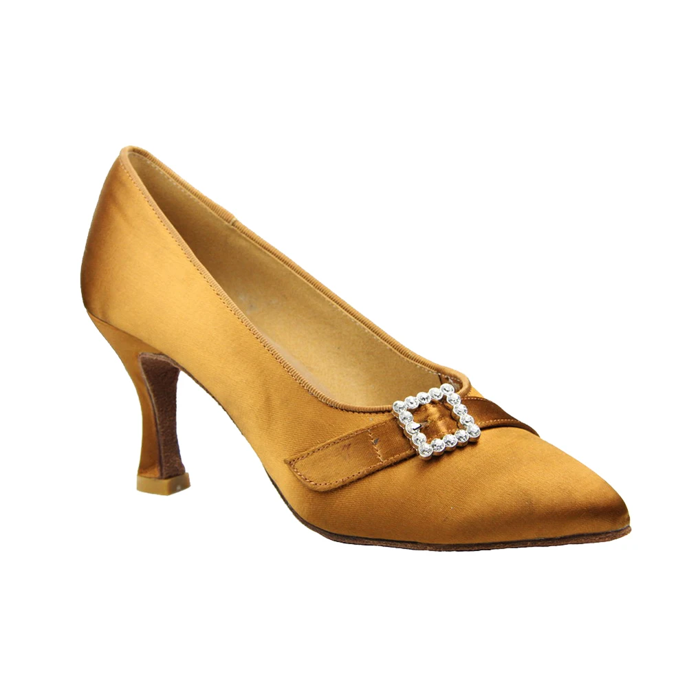 Suphini Modern Evening Party Dress Shoes Closed Toe Women Standard Ballroom Dance Shoes