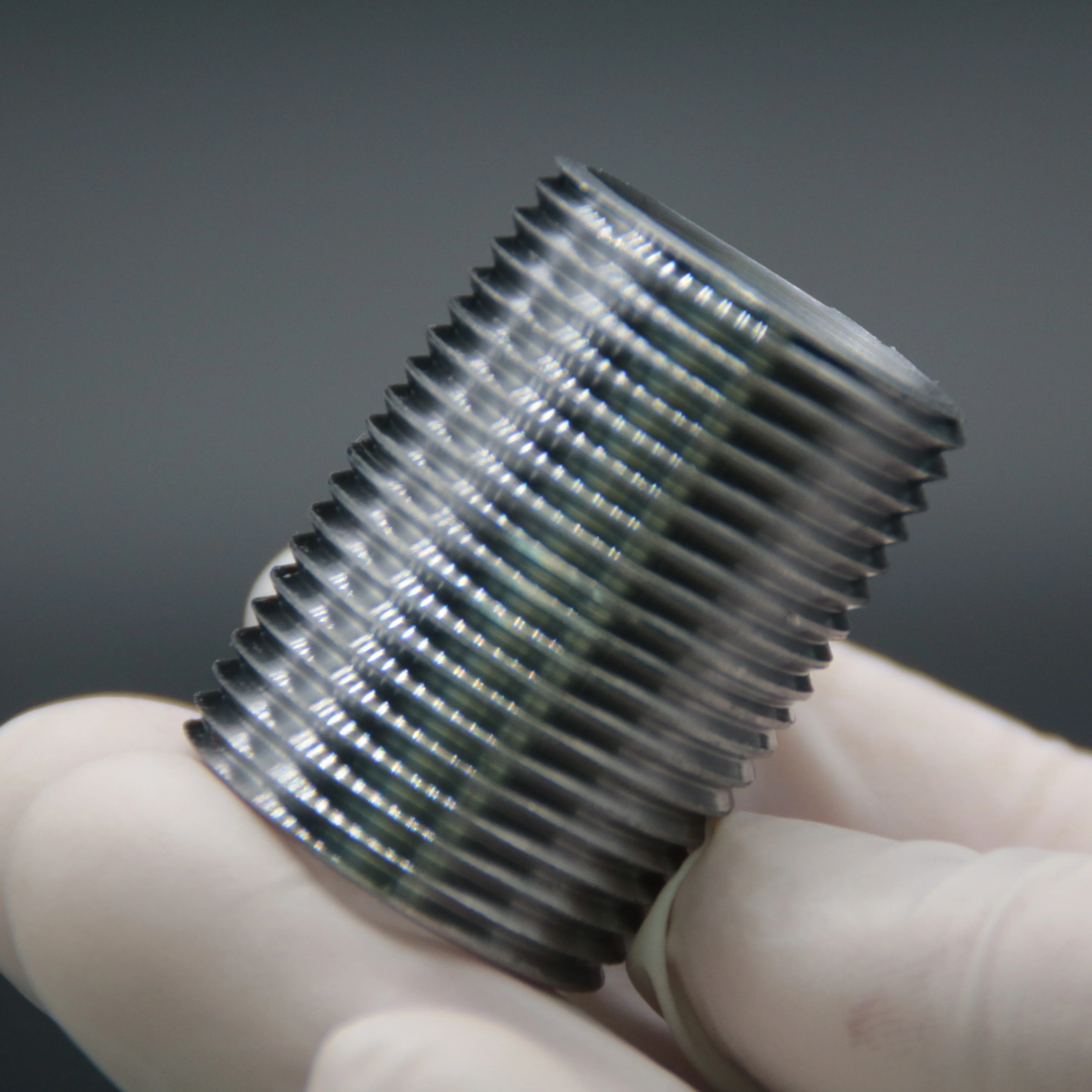 1 inch sch40 sch80 cold galvanized NPT BSPT full threaded running close nipple