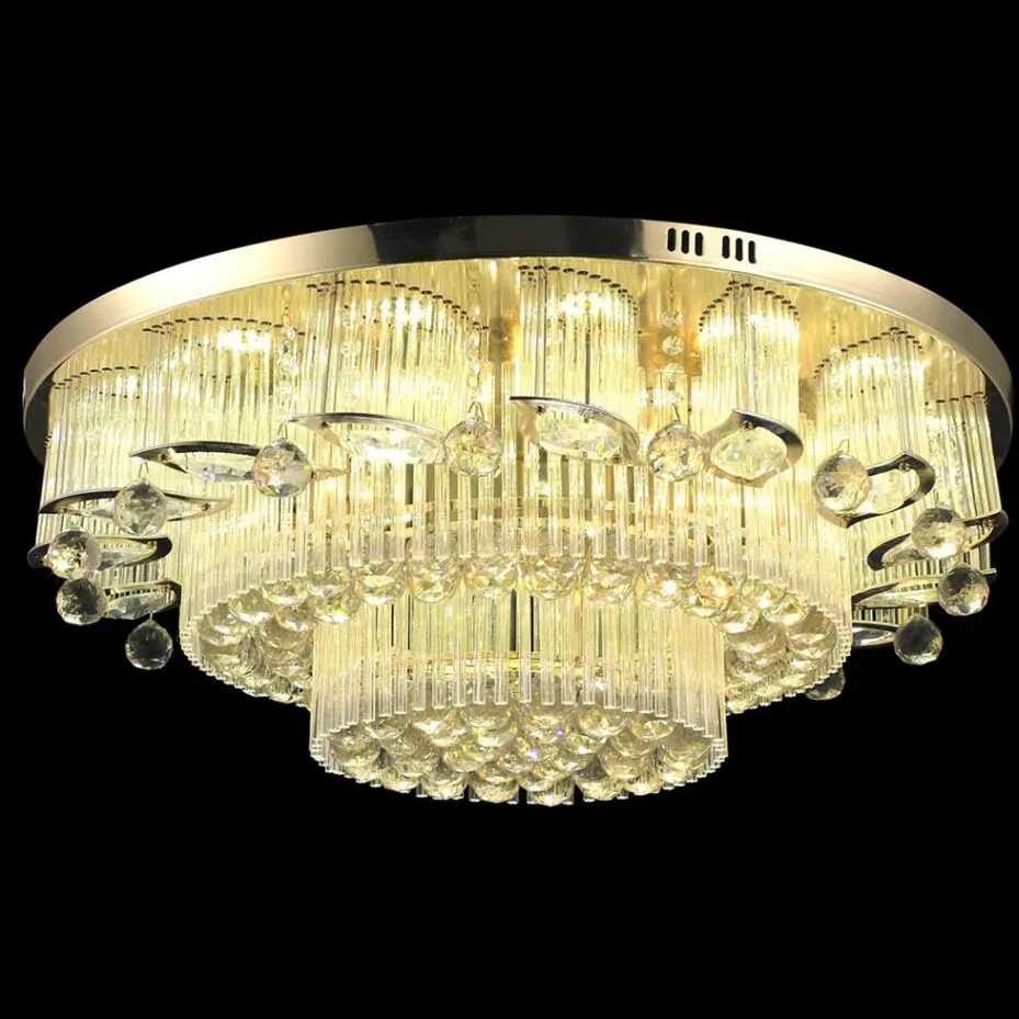 China Jansoul modern luxury rock crystal chandelier for lobby hotel home top end