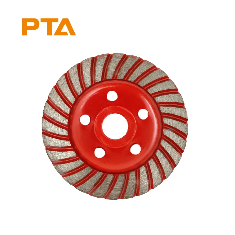 80-180mm Turbo Rim Diamond Grinding Disc Cup Wheel for Stone Granite Marble Concrete Tile