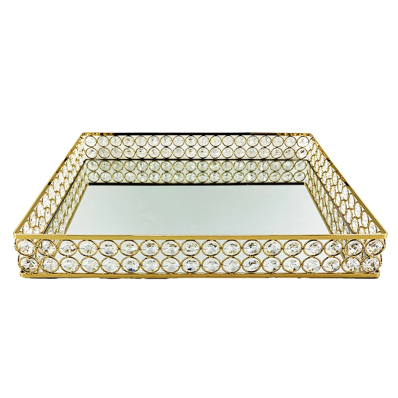 New Product Double Wall Tray Side Baking Round Dried Fruit Bowl With Handle