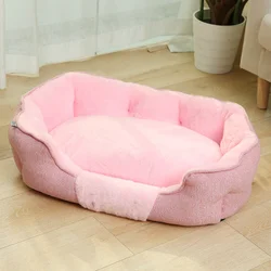 New winter soft high quality warm dogs cushion dog house plush pet sofa bed dog bed