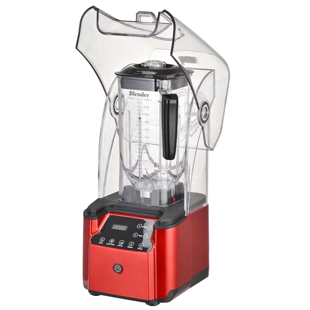 Ideagree 1.5L Commercial Silent Sound Proof Cover Enclosure Blender With Sound Cover