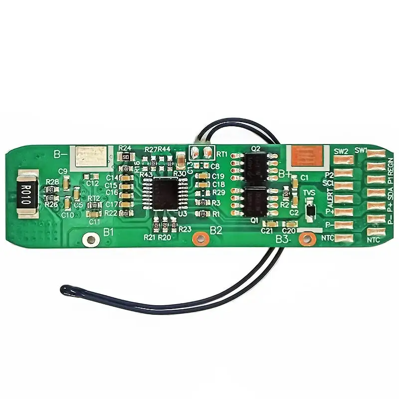 3s 4s 12V 3a смарт-плата BMS продукт производства 14 4 V 8 литий-ионные аккумуляторы 12 LiFePO4 с HDQ I2C