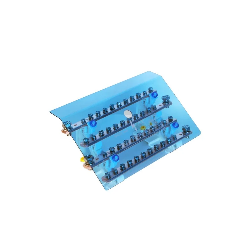 JOYELEC NCO2-400A  Bus Bar Screw Wire Connector Modular Terminal Block din rail Power Distribution block box