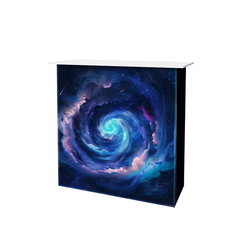 Быстрая доставка 1x1 м портативный настенный фон Anzhua всплывающий прилавок выставочная выставка стойка