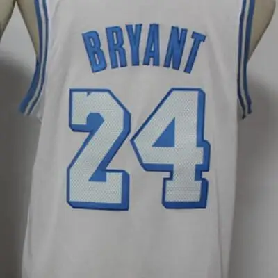 Лидер продаж, оптовая продажа, майки для баскетбола, Майки с вышивкой «Мамба Брайант», фабричные магазины