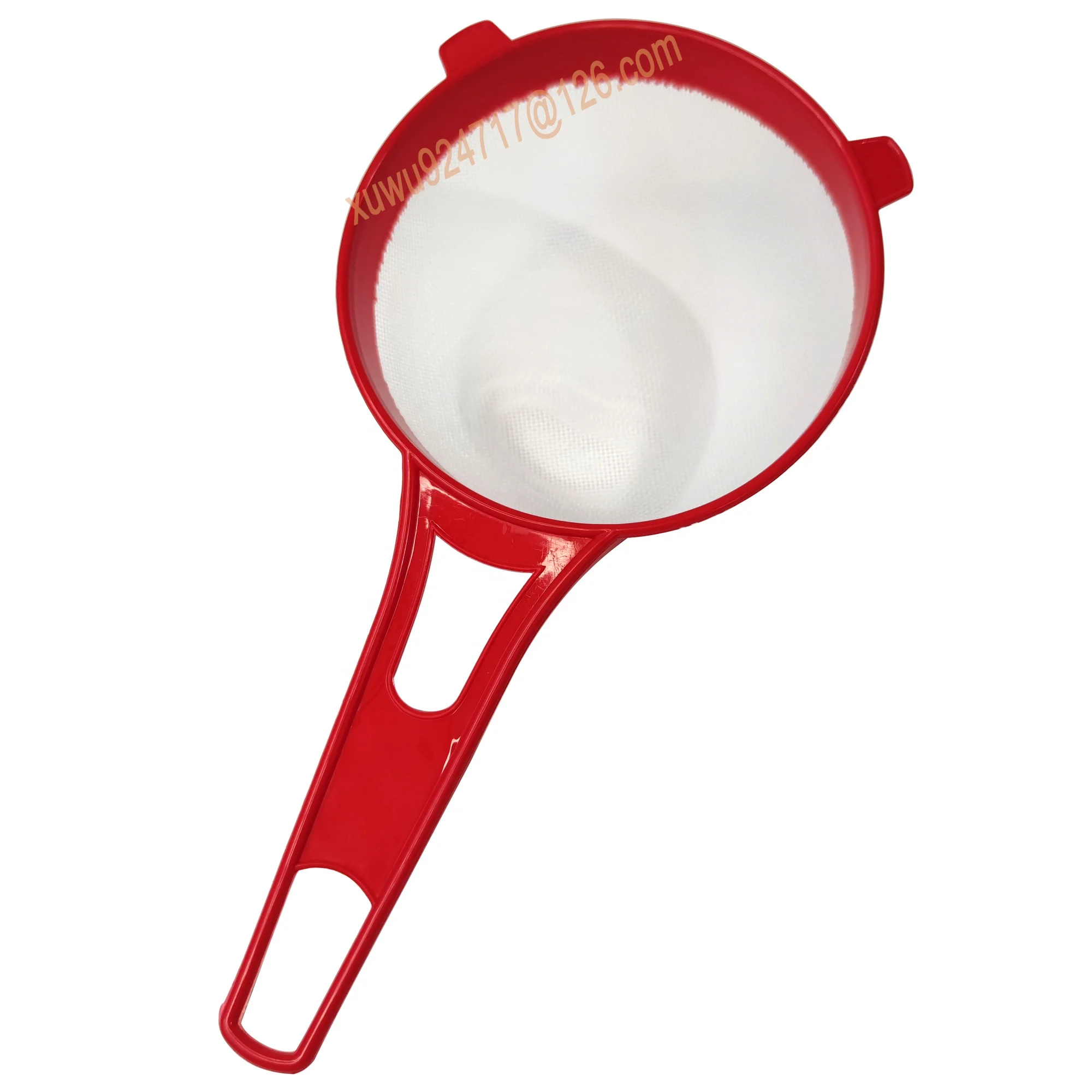 High Quality Double Net Plastic Sieves Mesh Strainer Kitchen Sink Colander Set Double Net Nylon Strainer