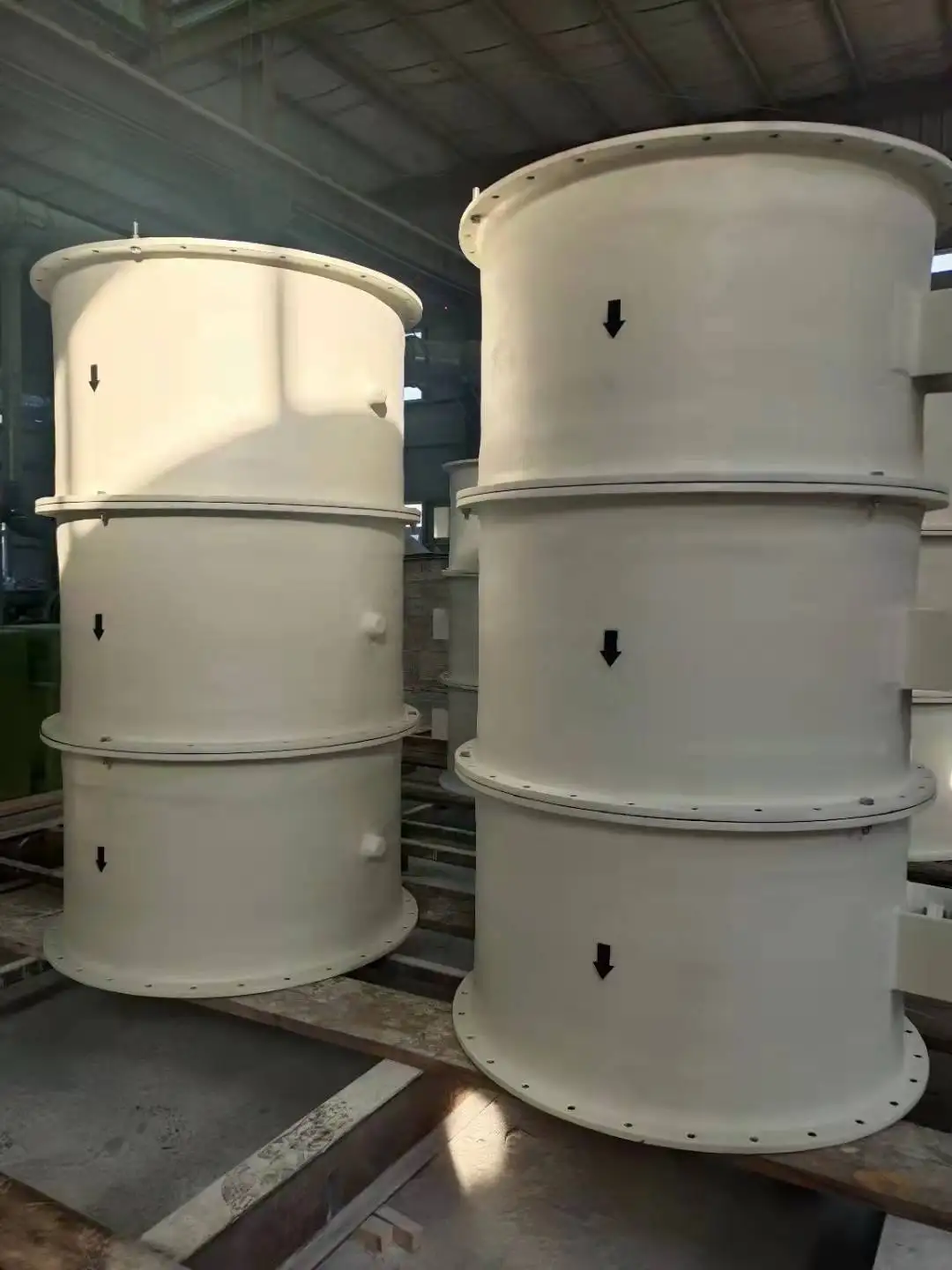 FRP Butterfly Damper  Manual Air Valve Suction Control Valve/SCV