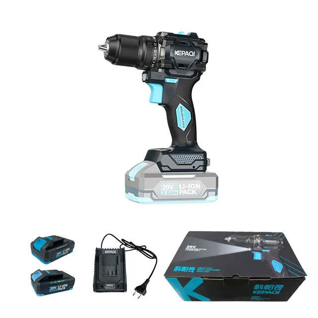 mechanic tools 20V cordless drill 2.0Ah diamond drilling machine 10mm