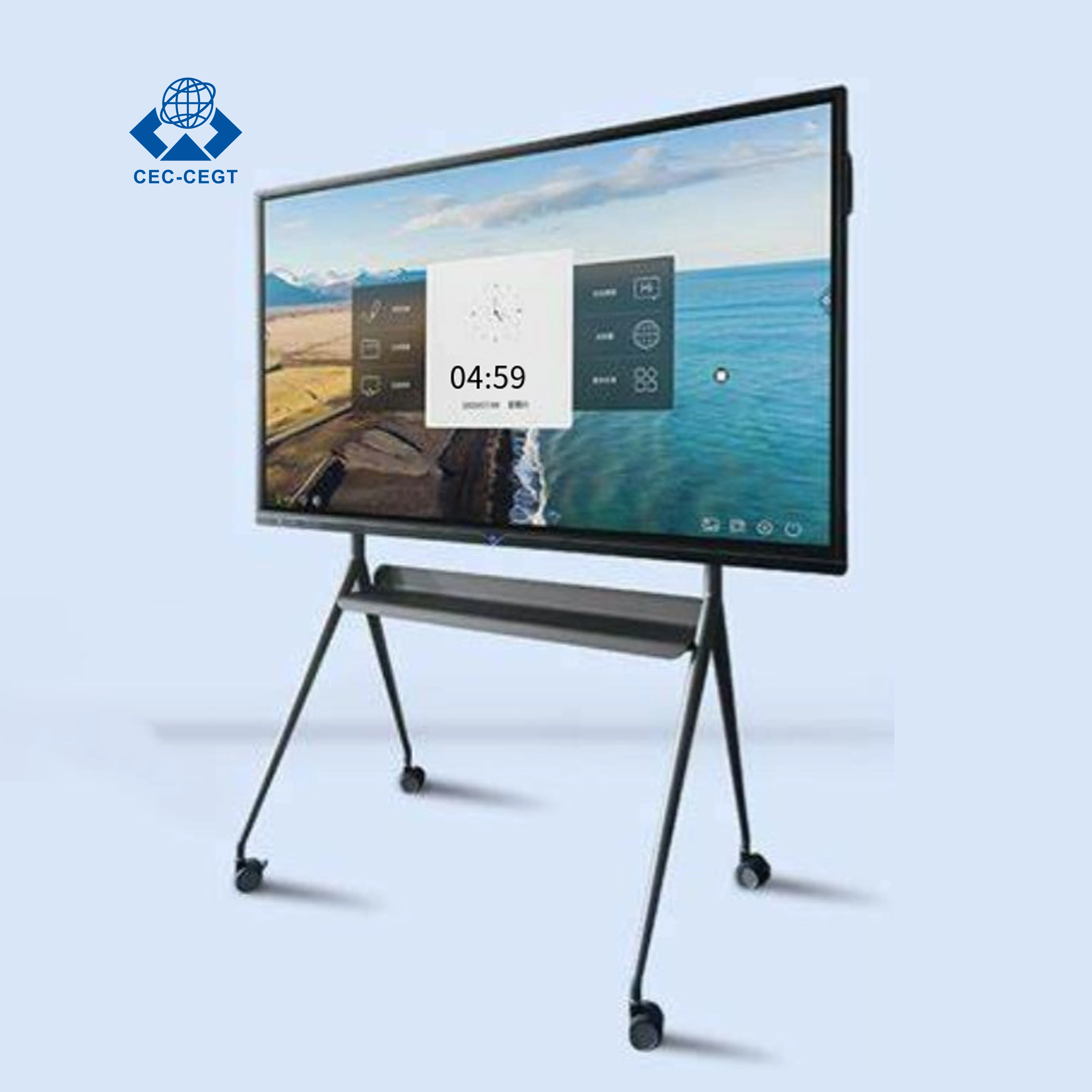 ZDHQ 75 86 98 110 дюймов электронный интерактивный сенсорный экран цифровая плоская панель смарт-доска для класса