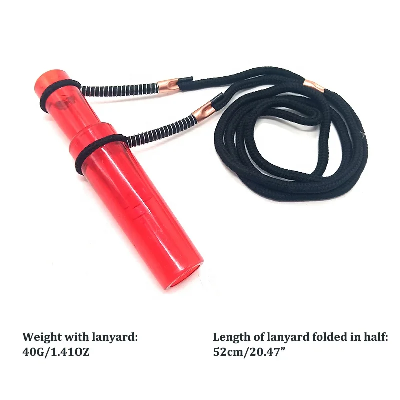 Duck Teal Call High Pitch & Exact Volume of Hen Durable PS Waterfowl Hunting Accessories Whistle Lanyard CAZA DEL PATO VERDE