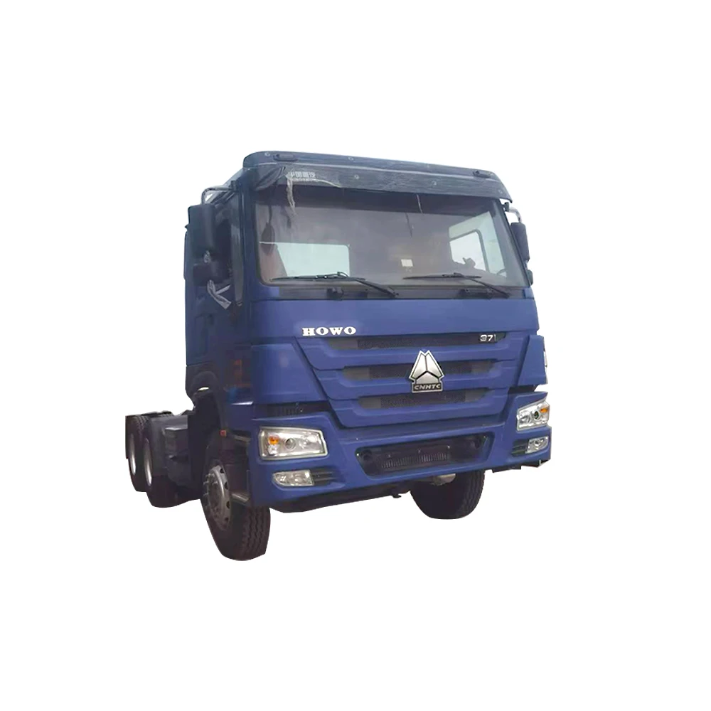 Грузовик с прицепом Sinotruk HOWO 10 колес 371HP 380HP тягач б/у Китай 6x4 конные грузовики