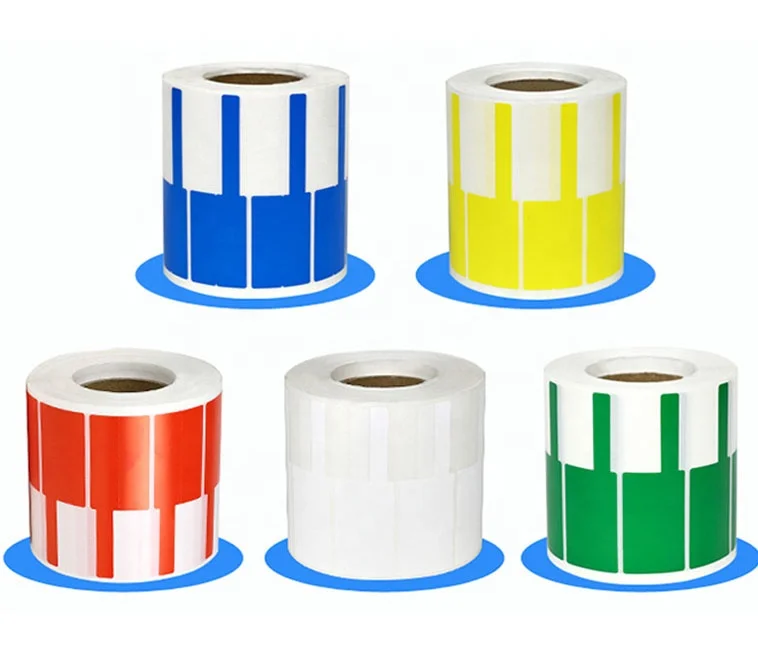 china supplier custom adhesive cable Handwritten and printable label sticker